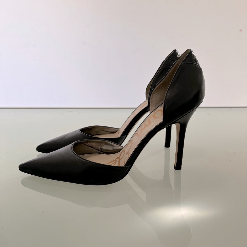Sam Edelman Delilah D’Orsay heels black practically new